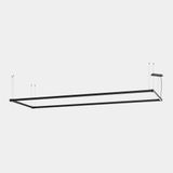 Lineal lighting system APEX_RECTANGULAR_AW28_29_31_32 144W LED warm-white 2700K CRI 90 Casambi Black IP40 12504lm