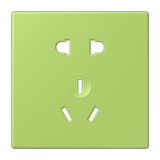 Centre plate for Chinese socket LC32052 LC3521-5CNPL221