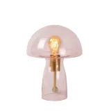 FUNGO Table lamp-Pink-1xE27-60W-Glass