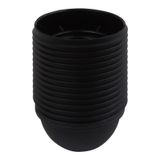 LAMPHOLDER E27 BLACK