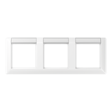 3-gang frame AS5830NAWW