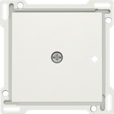 Finishing set for a 1-channel flush-mounting RF receiver with single-p