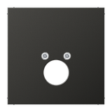 Centre plate for 1 loudsp. or BNC socket AL2962-1AN