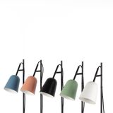 STUDIO FLOOR LAMP WHITE SHADE 1XE14