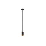 Sandy Black & Gold Aluminium LED GU10 1x10 Watt 230 Volt IP20 Bulb Excluded D: 5.9 H1: 10.8 H2: 160.8 cm