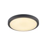 AINOS, ceiling light, round, anthracite