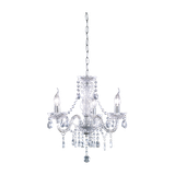 Luster chandelier 3-pc E14 transparent