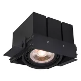 Lucide TRIMLESS - Recessed spotlight - 1xGU10 - Black