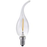 LED E14 Fila Tip Candle C35x120 230V 65Lm 1W 922 AC Non-Dim