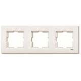 Karre Accessory Beige Three Gang Frame