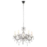 ARABESQUE Chandelier 5xE14/40W Clear