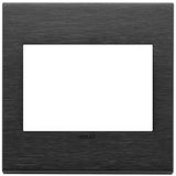 Plate 3M BS metal brushed black