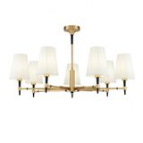 House Zaragoza Chandelier Brass