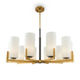 Modern Fortano Chandelier Brass