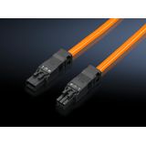 SZ Connection cable, for through-wiring, 3-pole, 100-240 V, L: 1000 mm, UL