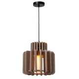 Lucide ROLLO - Hanging lamp - 1xE27 - Taupe