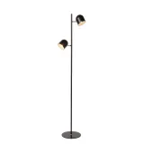 SKANSKA-LED Floor Lamp 2x5W H141cm Black