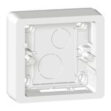 CADRE SAILLIE CELIANE 1 POSTE BLANC HAUTEUR ADAPTABLE 30/40MM