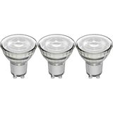 LED SMD Bulb - Spot MR16 GU10 4W 345lm 4000K Clear 36°  - 3-pack