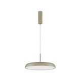 3000K Triac Dimmable Champagne Gold Aluminium  & Acrylic  LED 40 Watt 220-240 Volt   2541Lm IP20  Remote Control Included  D: 45 H: 150 cm Adjustable Height