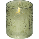 LED Pillar Candle Flamme Leaf