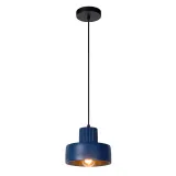 Lucide OPHELIA - Pendant light - Ø 20 cm - 1xE27 - Blue