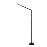 BERGAMO-LED Floor Lamp 6W 3000K 600LM Black