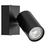 LED SPOT OCTAGON BLACK 1x3.4W 927 DIM