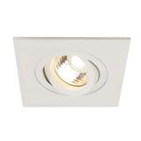 NEW TRIA XL SQUARE GU10 Downlight, matt white