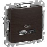 ***Sedna D_E USB A+C 45W d wenge