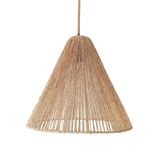 Male Big Jute Lampshade 100/340x300mm