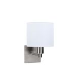 Wall fixture IP20 Lyon E27 60W Satin nickel