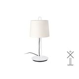 MONTREAL TABLE LAMP WHITE 1xE27