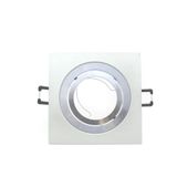 Helium Recessed Light SQ White