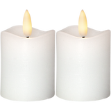 LED Pillar Candle 2P Flamme