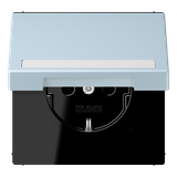 SCHUKO socket, with hinged lid, with ins LC1520BFNAKL208