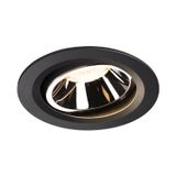 NUMINOS L DL 25,4W 2200lm 3000K 20ø 700mA LED black/chrome