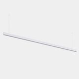 Lineal lighting system Infinite Slim Continuidad Pendant 2800mm 71.4 4000K CRI 90 DALI-2/PUSH White IP40 7760lm