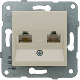 Novella-Trenda Beige TV Socket Terminated