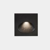 Recessed wall lighting IP66 Bat Square Oval LED 2W 4000K Urban grey 77lm