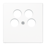 Cover plate for SAT-TV socket Ankaro LS990-4SAT2WW