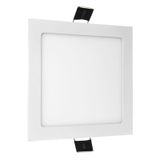 ALGINE  ECO LED SQUARE  230V 12W IP20  WW CEILING PANEL white frame