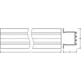 Wide Profiles for LED Strips -PW02/UW/39X26/14/2