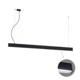 Linear Suspended L2820 4000K Black Microprismatic