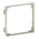 Adaptor for 50 x 50 mm mechanisms Valena Life - DIN 49075 - ivory