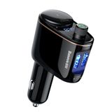 Bluetooth FM Modulator Car Charger 12-24V 2xUSB 3.4A with Cigarette Lighter Port