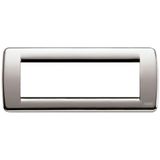 Rondò plate 6M metal brushed nickel