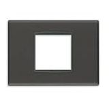 Classic plate 2centrM Reflex graphite