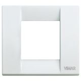 Classica plate 1-2M metal white