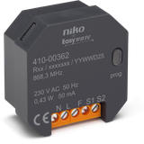 Wireless two-channel transmitter according to the Easywave protocol